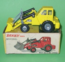 Dinky / 437 Muir Hill 2WL Loader in Yellow / Boxed