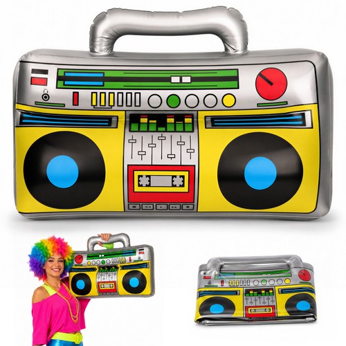 Inflatable boom box radio - boom,