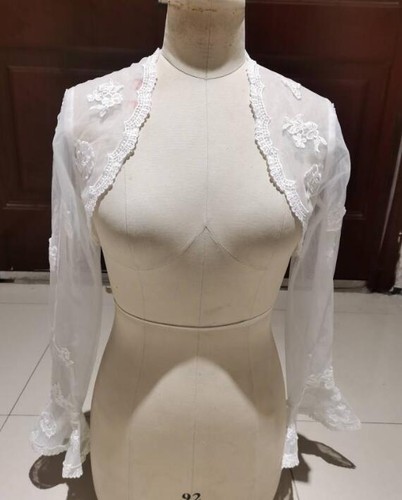 Long sleeve lace jacket - sleeve,