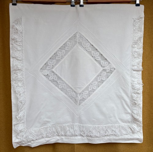 Vintage french white cotton - white,