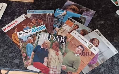 Vintage knitting patterns - knitting,