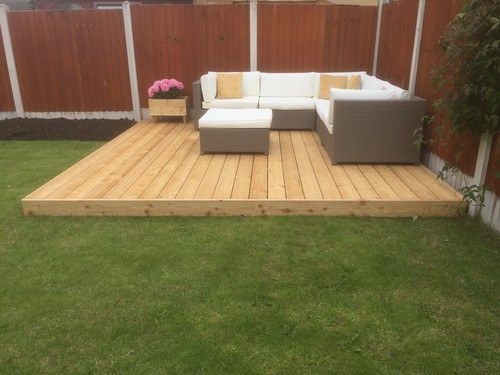 0m garden decking - 3.0m, 3.
