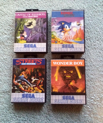 🔥🔥Sega game gear 4 game