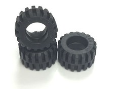 LEGO 87697 Tire 21mm D. x 12mm - Offset Tread Small Wide, Band Around Center