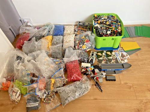 45kg genuine lego bulk - 45kg+,