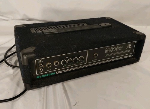 Mcgregor ms100 amplifier black - mcgregor,