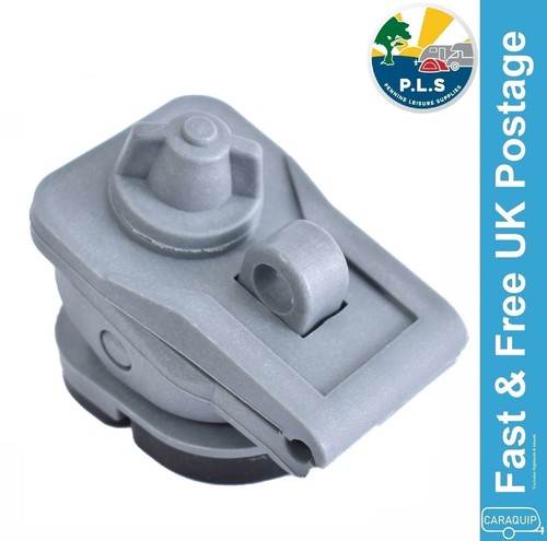 Awning bracket pad clamp - awning, on