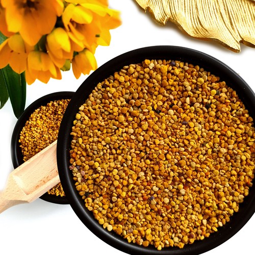 Raw bee pollen granules 100 - ,