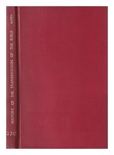GUPPY, HENRY (1861-1948) A Brief Sketch Of The History Of The Transmission Of Th