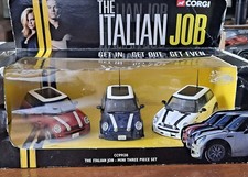 Corgi 2003 Italian Job Mini 3 piece set