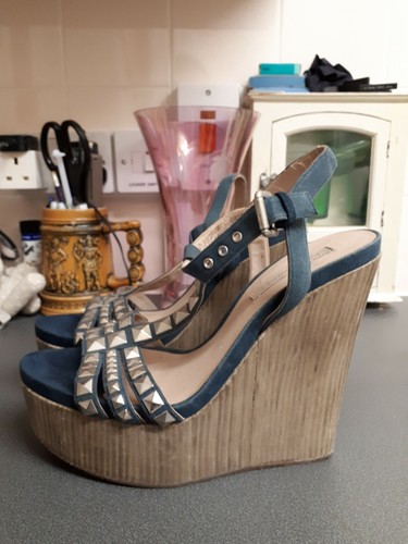 Pura lopez wedge heels 5 - wedge, 5.5