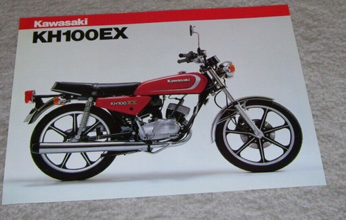 Kawasaki kh100ex motorcycle - kawasaki,
