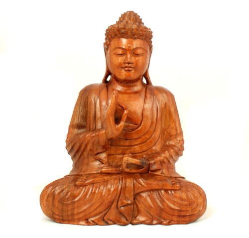 32cm wooden vitarka mudra - 32cm,