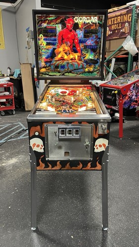 1979 gorgar pinball machine - gorgar,