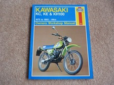 Kawasaki KC KE KH100 Workshop