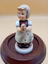 Vintage Goebel Hummel Girl 'For Mother', porcelain figurine, gift idea, German p