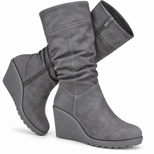 Womens knee high boots - knee,