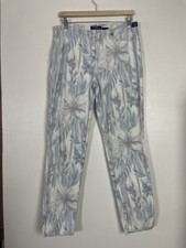 Robell Bella White Blue Floral