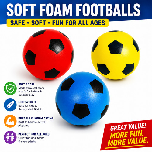 Foam sponge football ball - ball, soft