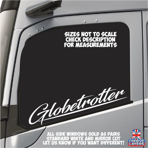 Volvo globetrotter side window - globetrotter,