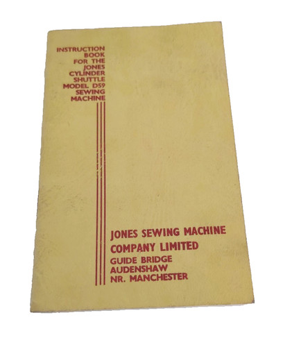 Original instruction booklet - instruction,