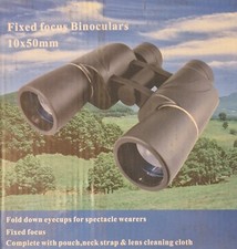 Binoculars 10x50 mm Brand New with Case