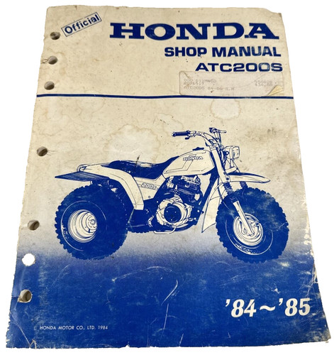 Vintage 1984 honda - honda, shop