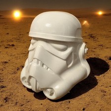 Star wars unique Stormtrooper helmet tidy new boxed (b191v)