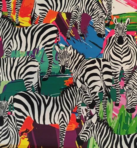 Printed velour velvet - velour,