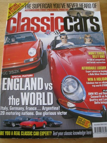 Classic cars magazine - cars, 2004