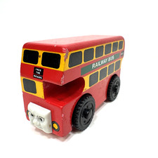 Thomas & Friends Wooden Railway Bulgy the Railway Bus - Red