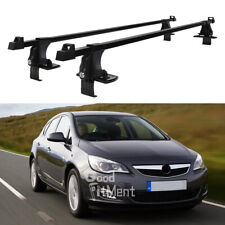 54" Car Lockable Bare Roof Rack Cross Bars Cargo Carrier For Vauxhall Opel Astra