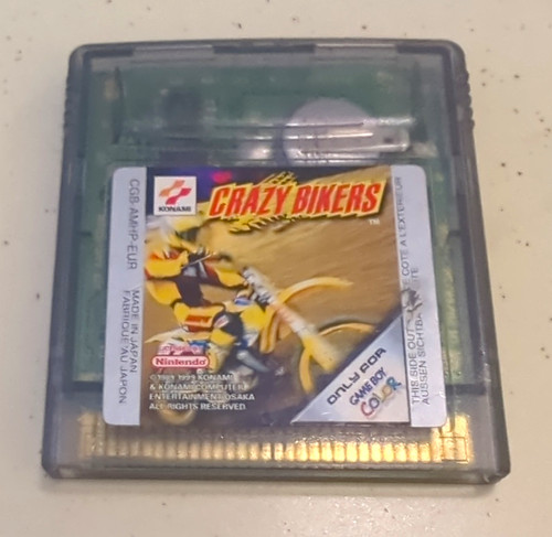 Konami crazy bikers nintendo - crazy,