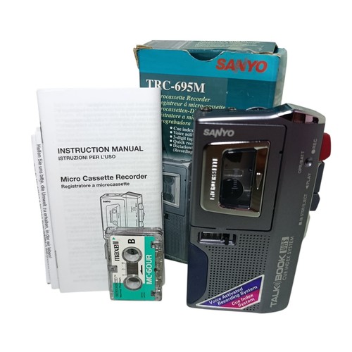 Sanyo trc 695m microcassette - trc-695m,