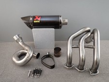 YAMAHA MT09 XSR900 14-20 AKRAPOVIC Full Exhaust Muffler [Bracket missing]
