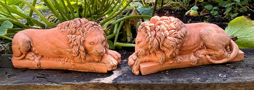 Pair stone canova - of,