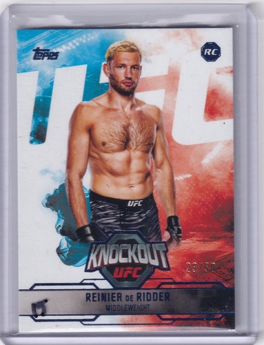 2025 topps knockout - topps, ufc