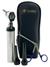 New Led Veterinary Otoscope Set Animal Diagnostic Instrument W/ Alligator Forcep