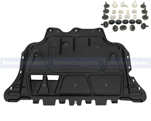 Undertray under engine cover - undertray,