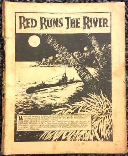 Commando 8red runs the - #8(1961)red,