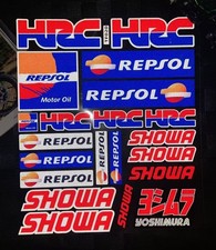 25X30CM Motorcycle HRC Showa