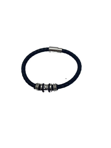 Police bracelet leather - police,