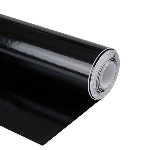Gloss black car wrapping vinyl - wrapping,