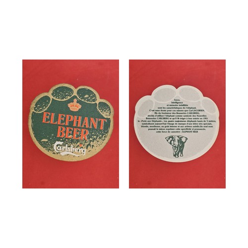Carlsberg elephant beer - elephant, red