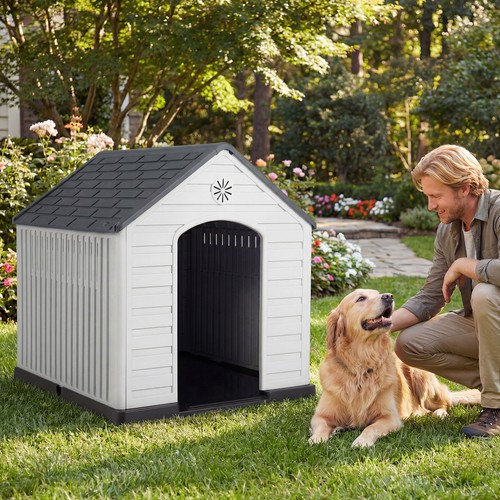 Large plastic dog house - large,