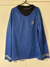 Spock Blue Star Trek Shirt