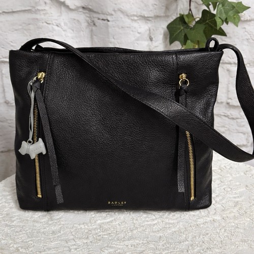 Radley black grain leather - grain,