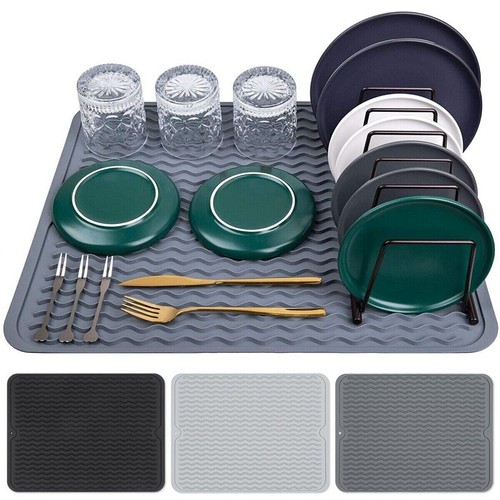 Silicone sink drying mat heat - silicone,