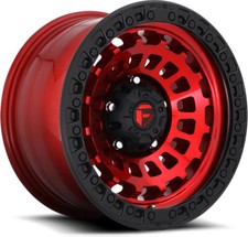 Alloy Wheels 18" Fuel Zephyr Truck D632 Red For Hyundai Terracan 01-09
