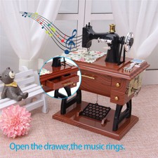 Vintage Music Box Mini Sewing